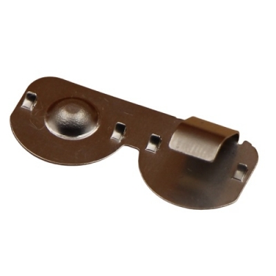 Battery contact shrapnel